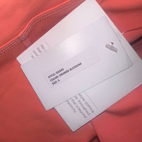 Beyond Yoga 7/8 Spacedye Caught In The Midi High Waisted Legging Orange Blossom - Picture 3 of 6